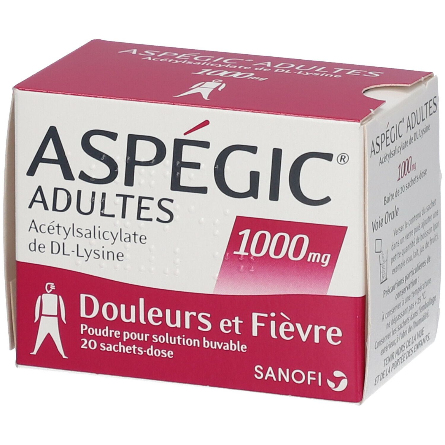 Aspégic® Adultes 1000 mg