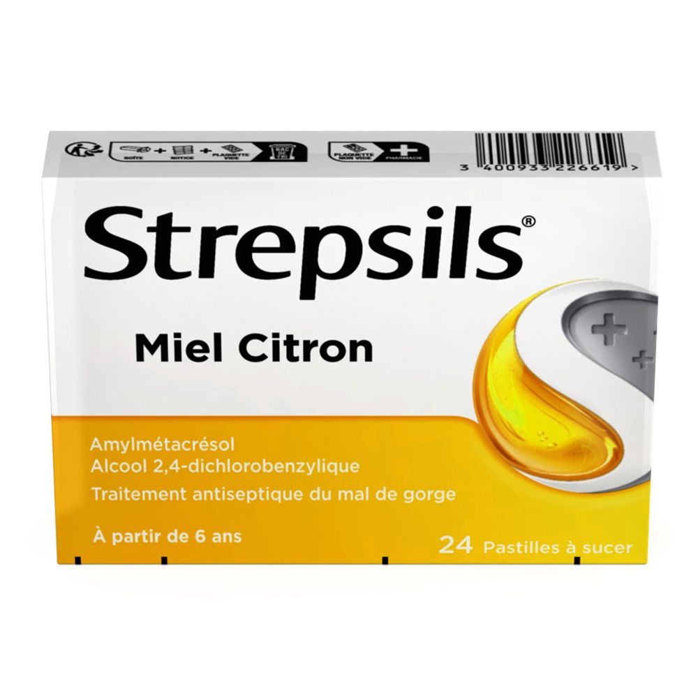Strepsils® Miel Citron