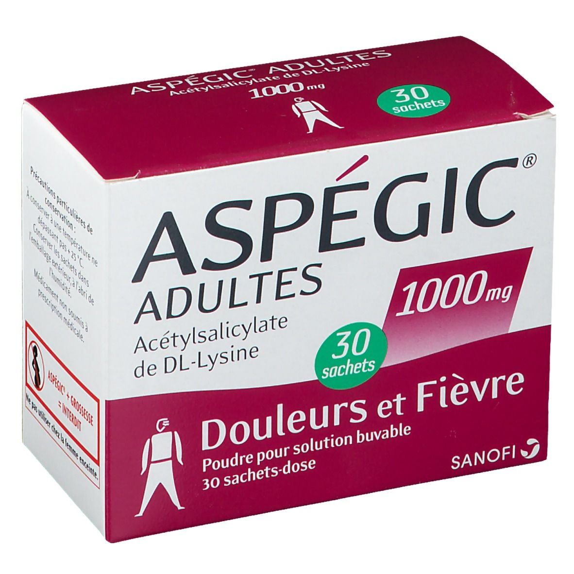 Aspégic® Adultes 1000 mg