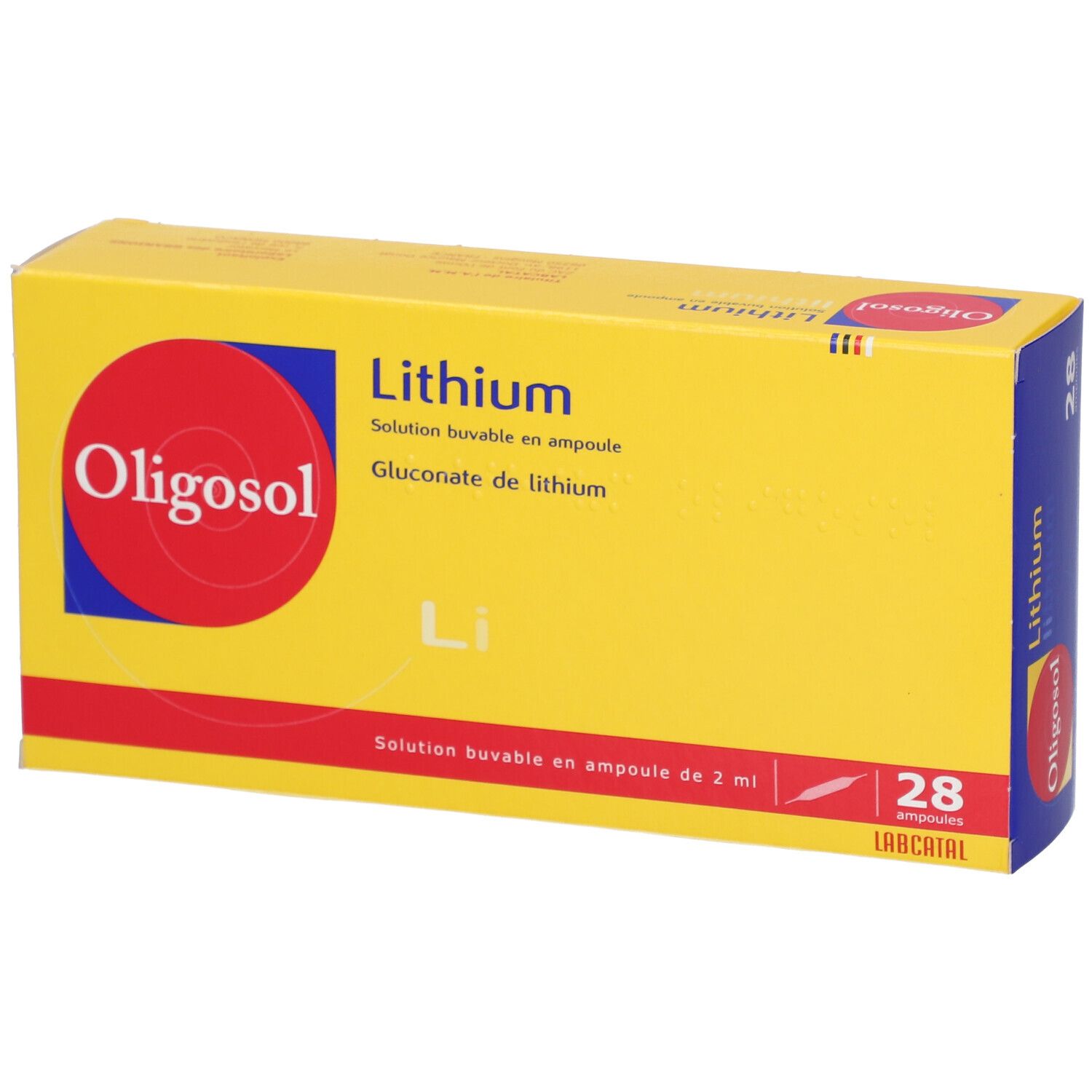 Laboratoire Labcatal Oligosol Lithium