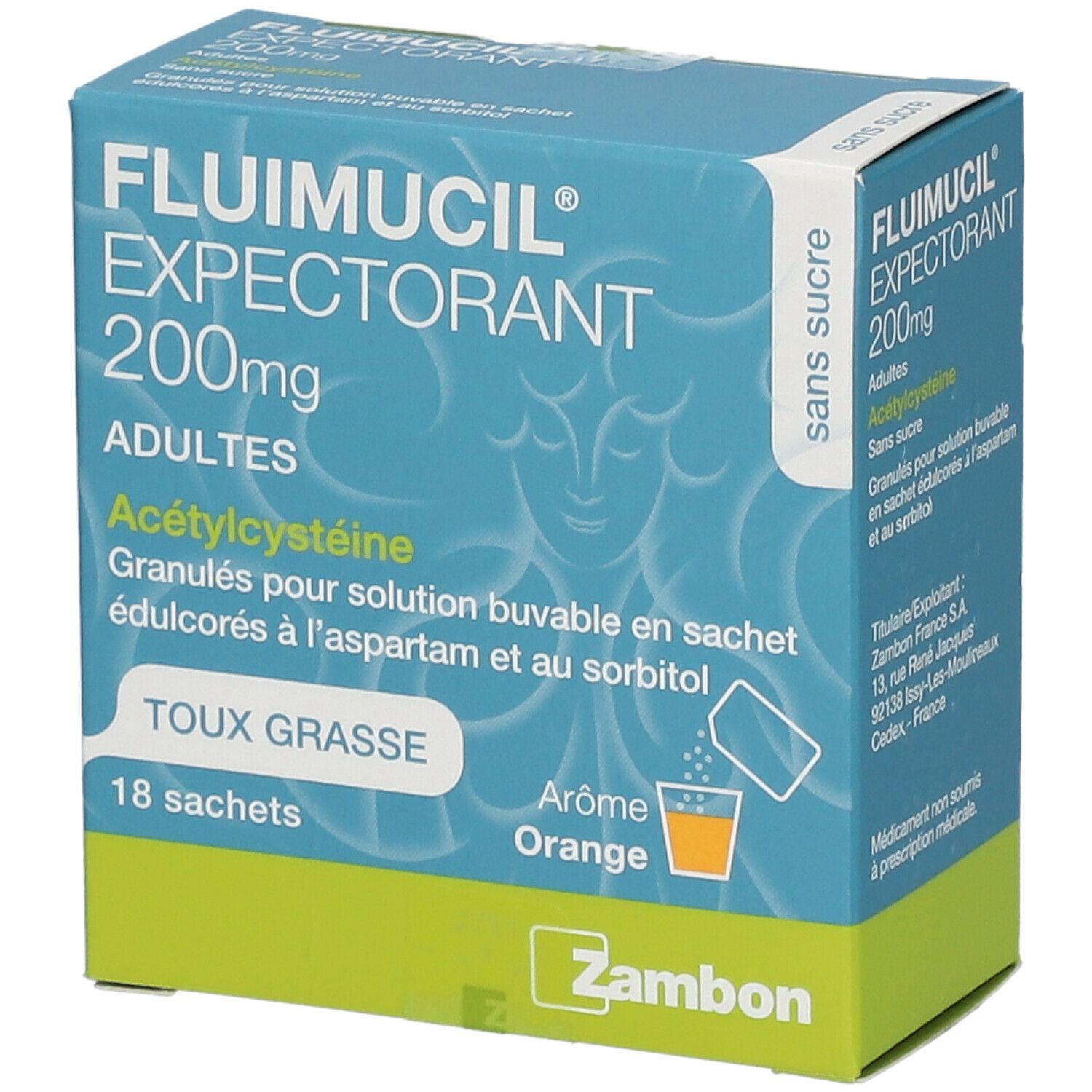 Fluimucil® Expectorant 200 mg