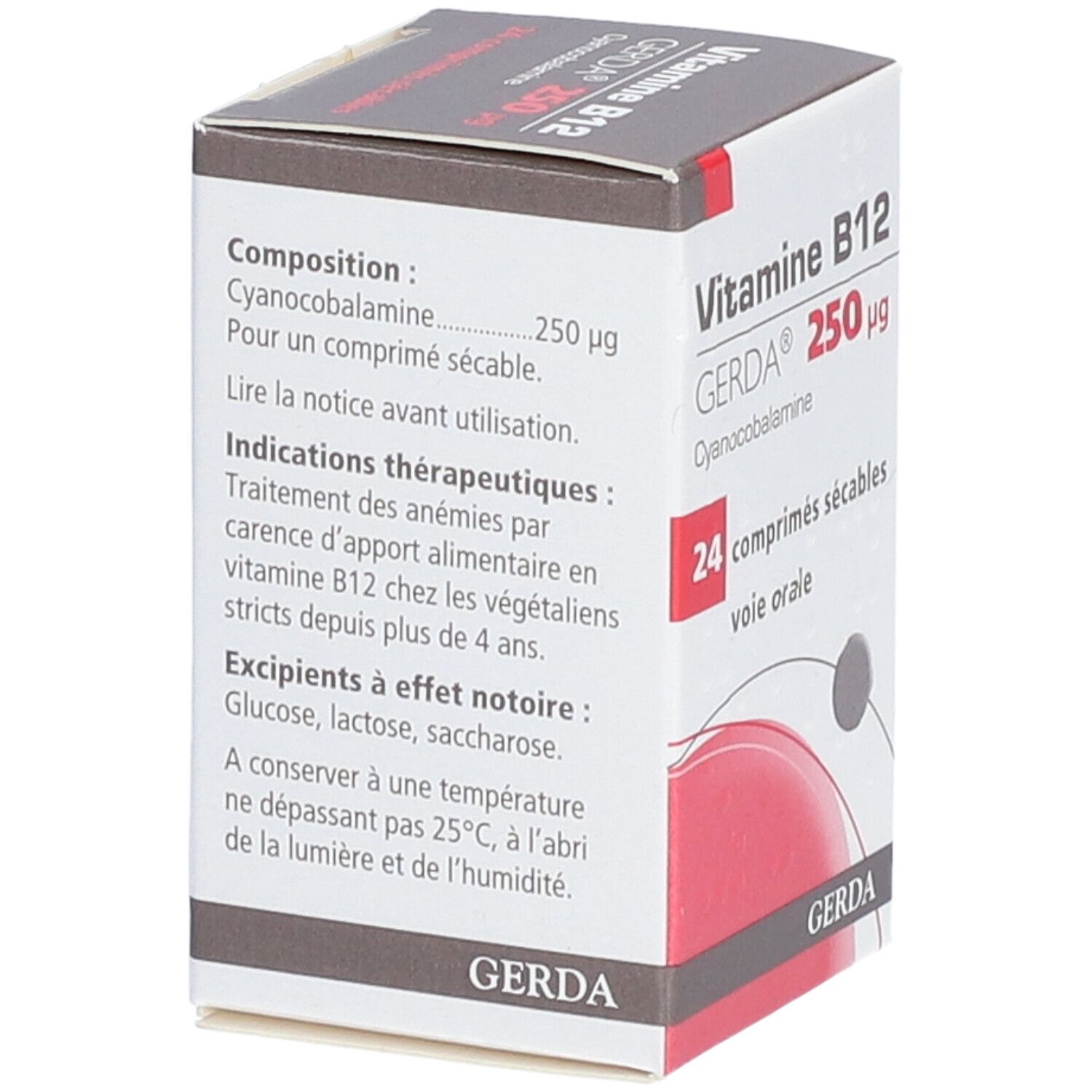 Vitamine B12 Gerda 1000 Ug 4 Ml