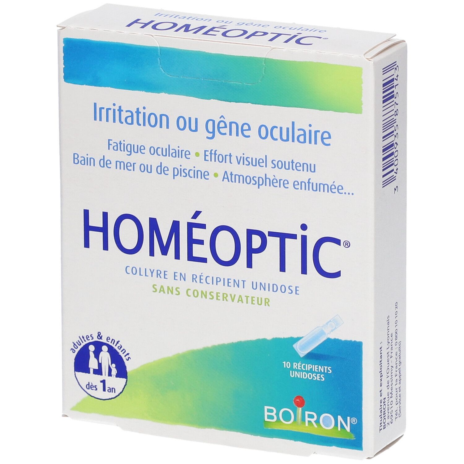 Boiron Homéoptic®  shoppharmacie.fr