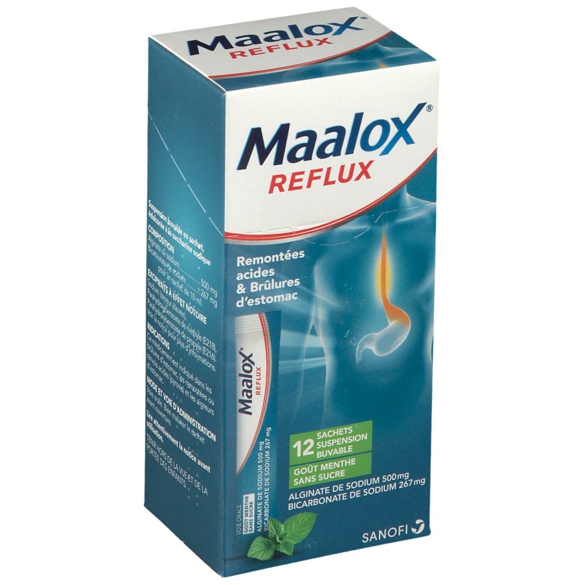 Maalox® Reflux Menthe s/s