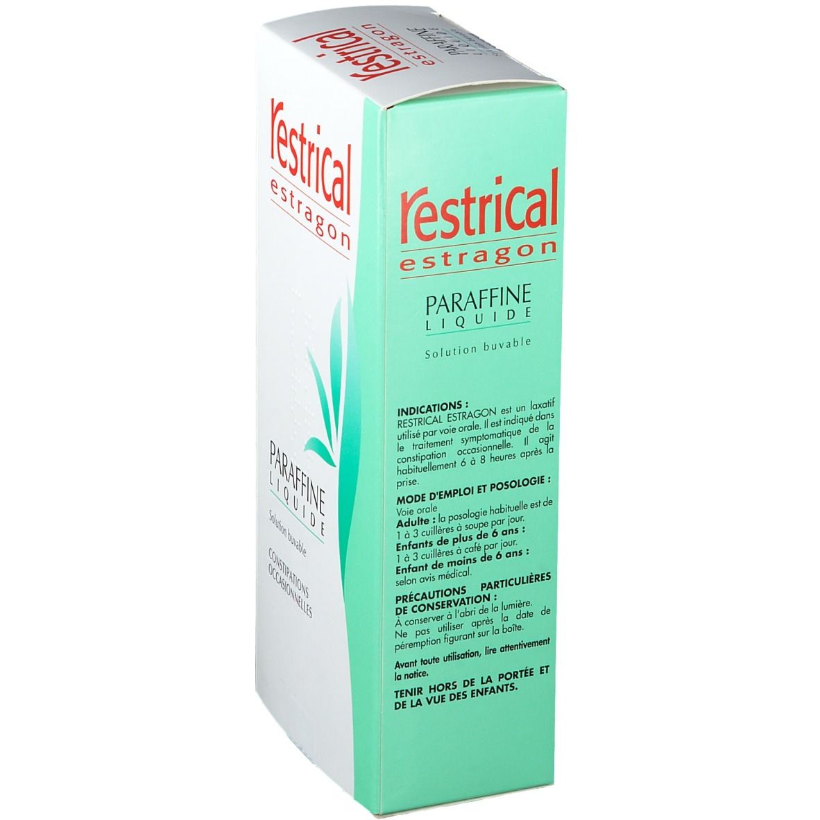 Restrical Estragon Paraffine Liquide - shop-pharmacie.fr