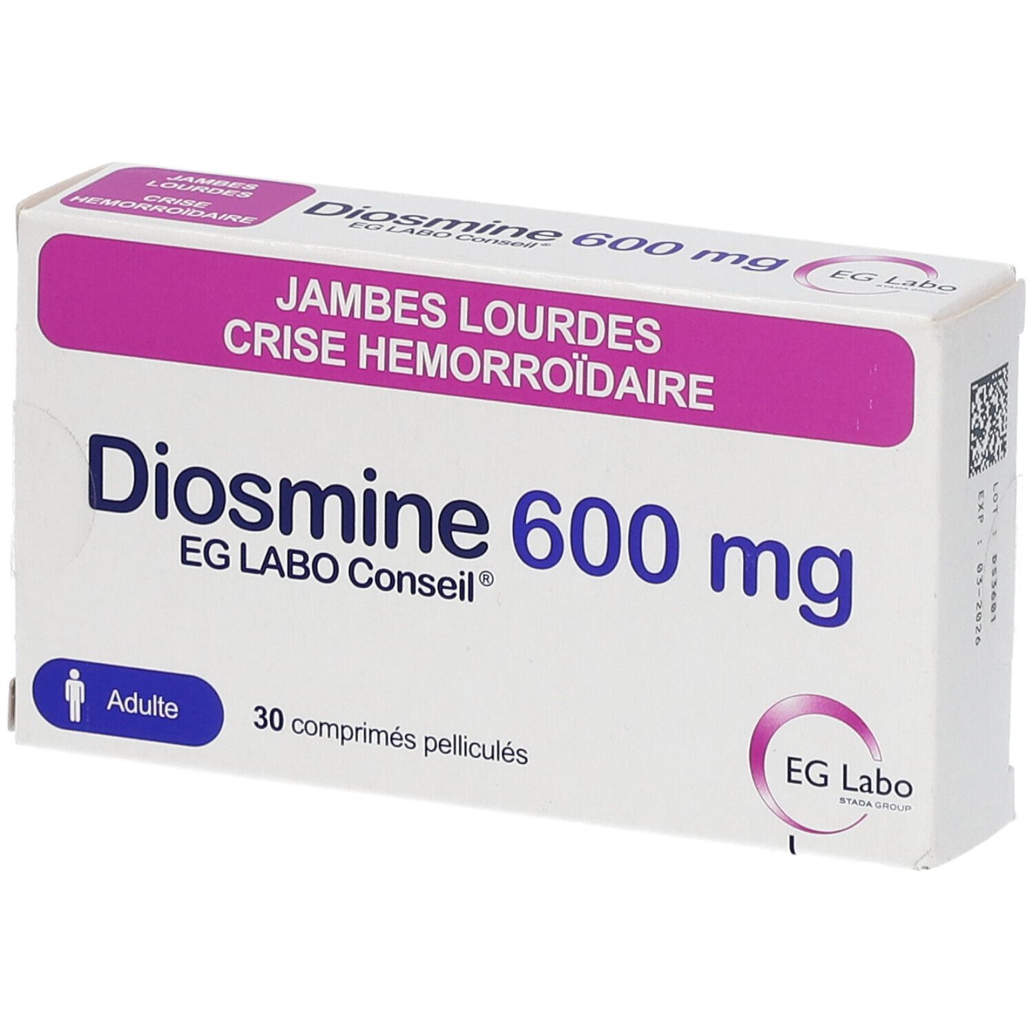 Diosmine EG Labo Conseil® 600 mg