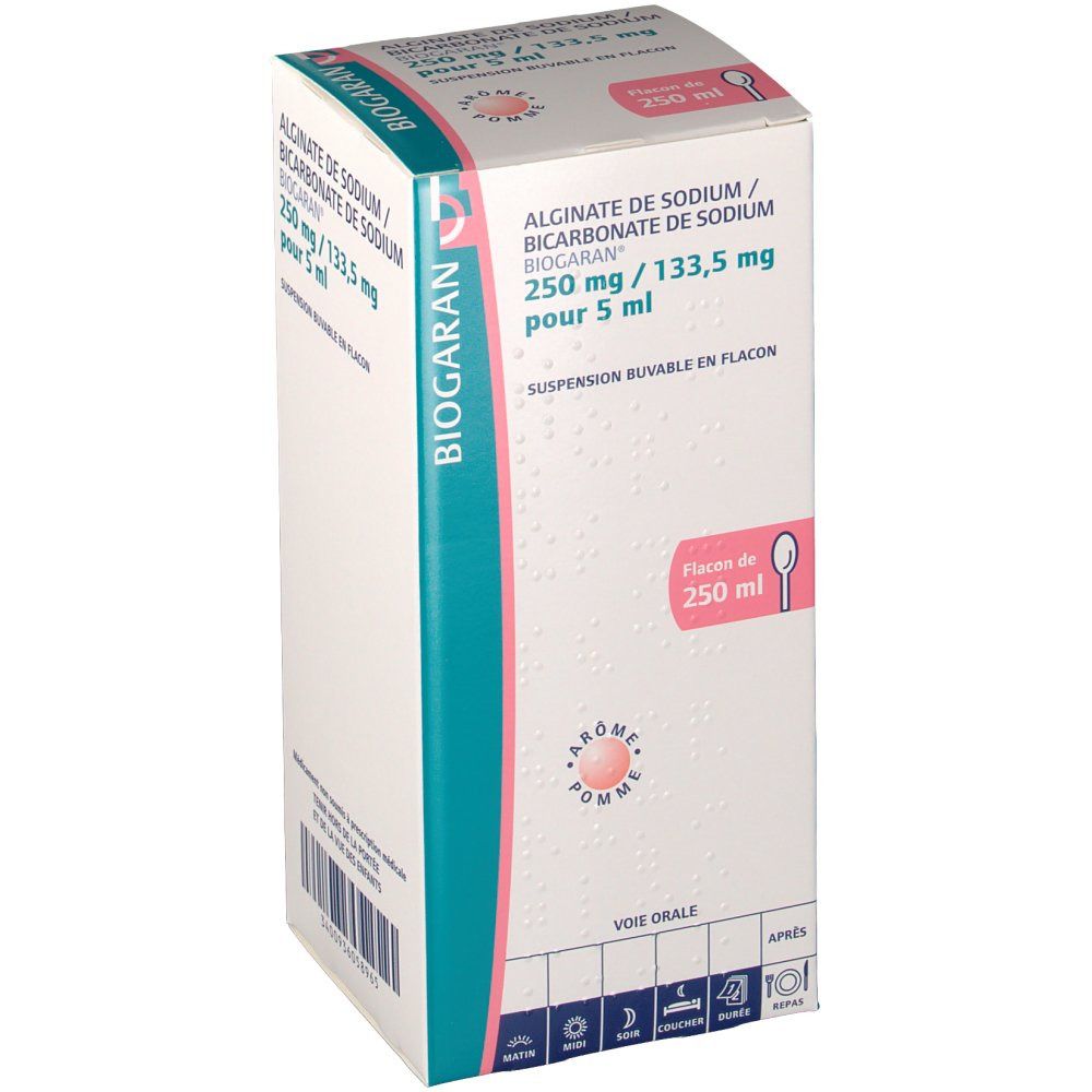 Alginate De Sodium/bicarbonate De Sodium Mylan Avis