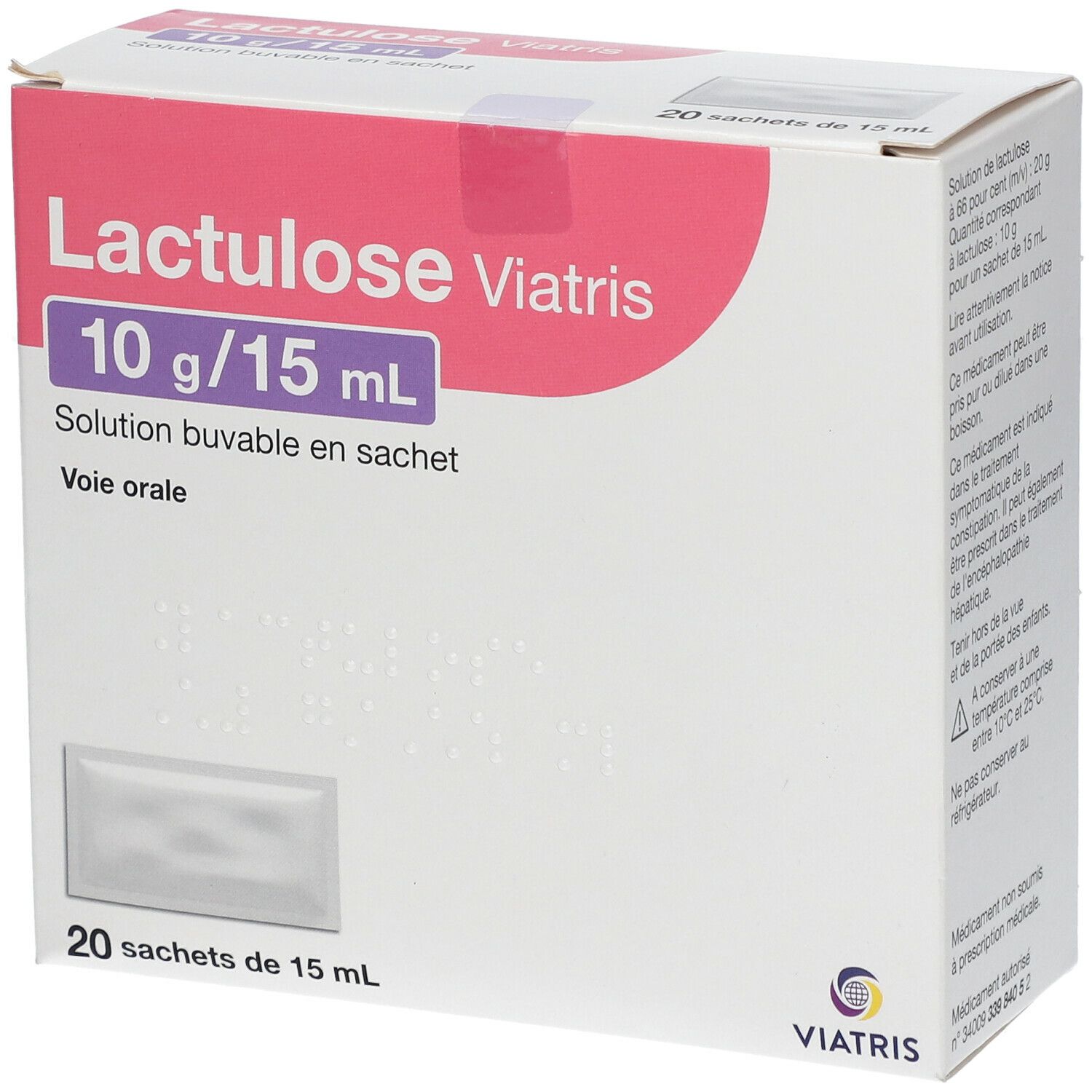 Lactulose Mylan 10 g/15 ml
