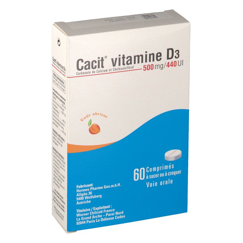 Cacit® Vitamine D3 500 mg/440 UI