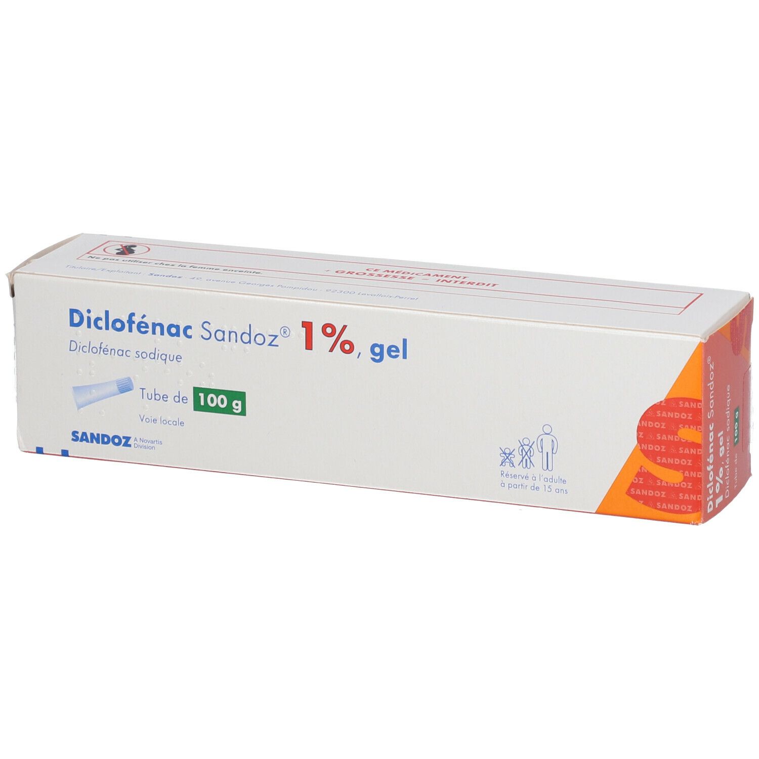 Diclofénac Sandoz® 1% gel