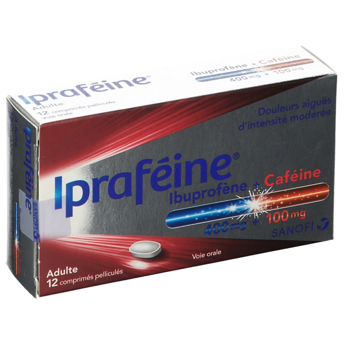 Ipraféine® Ibuprofène 400 mg + Caféine 100 mg