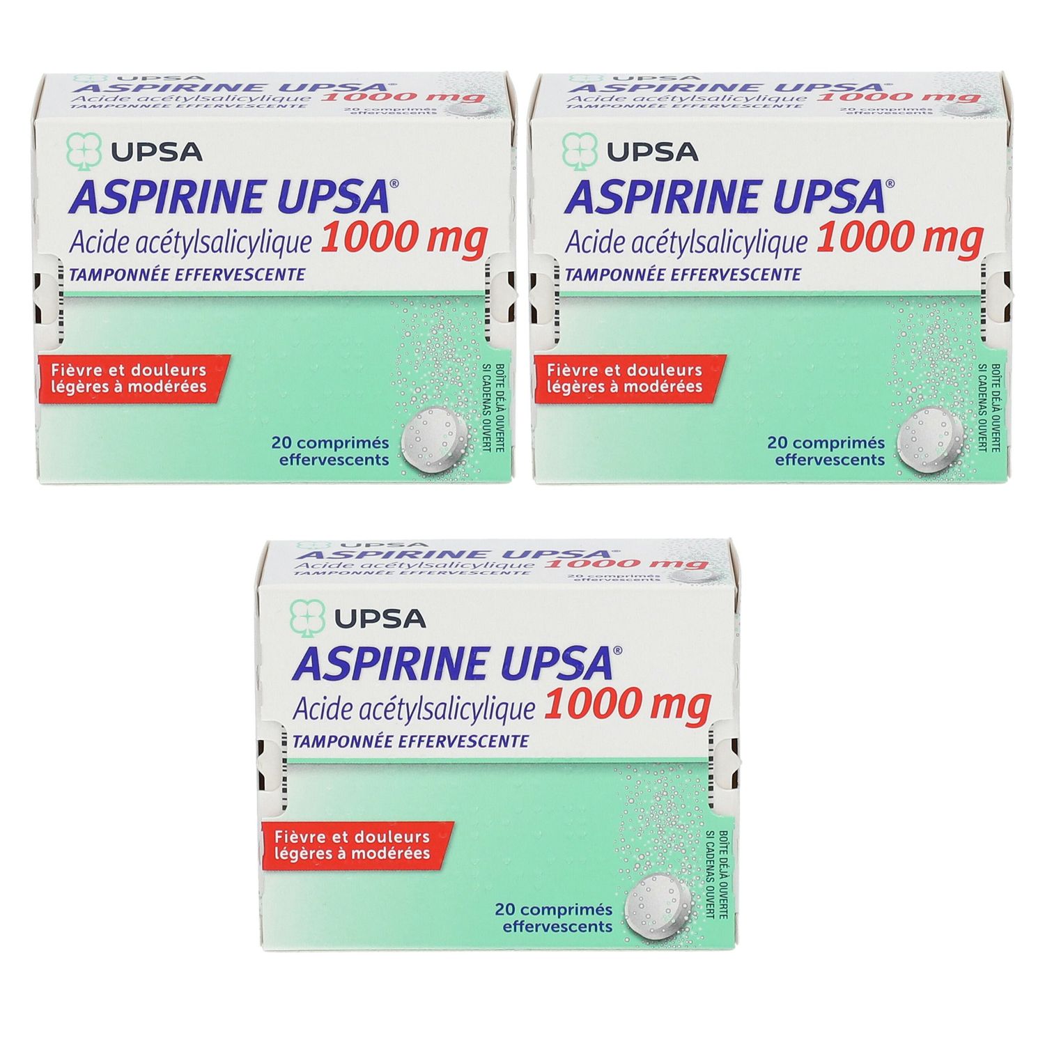 Aspirine Upsa® 1000 mg