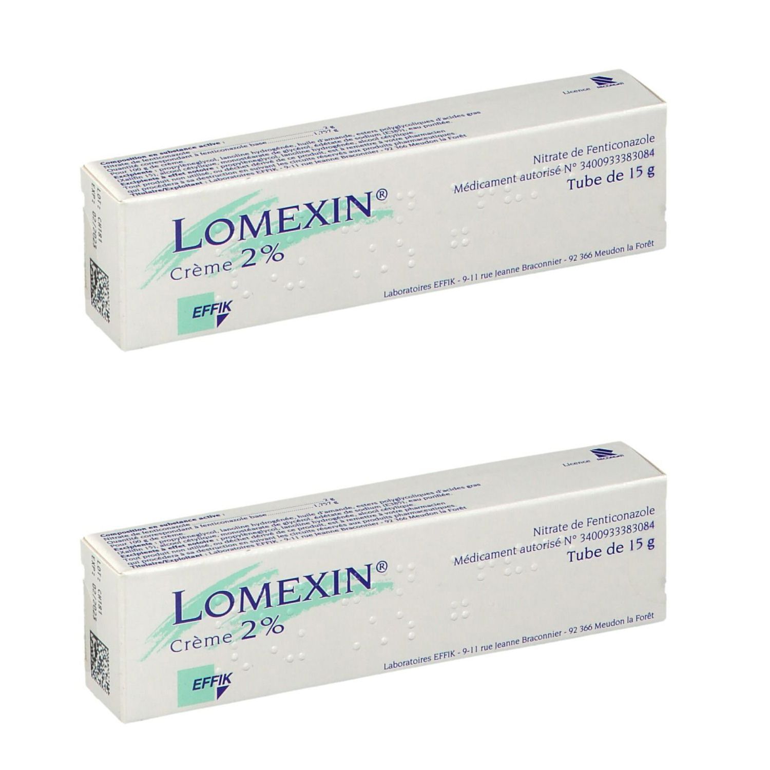 Lomexin® crème 2 %