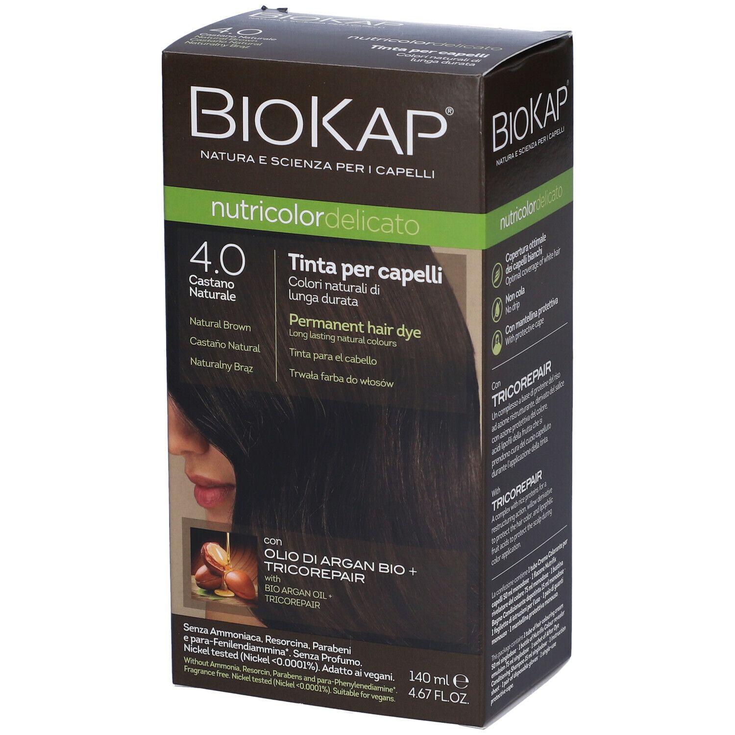 Bios Line BioKap® Nutricolor Couleur délicate 4.0 brun naturel