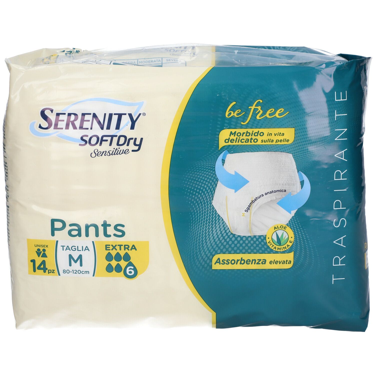Serenity® Soft Dry Be Free Taille M
