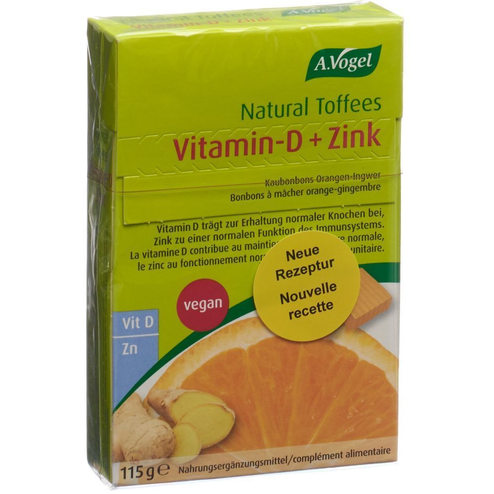 A.Vogel Vitamine D + Zinc en bonbons Bonbon(S) 115 g