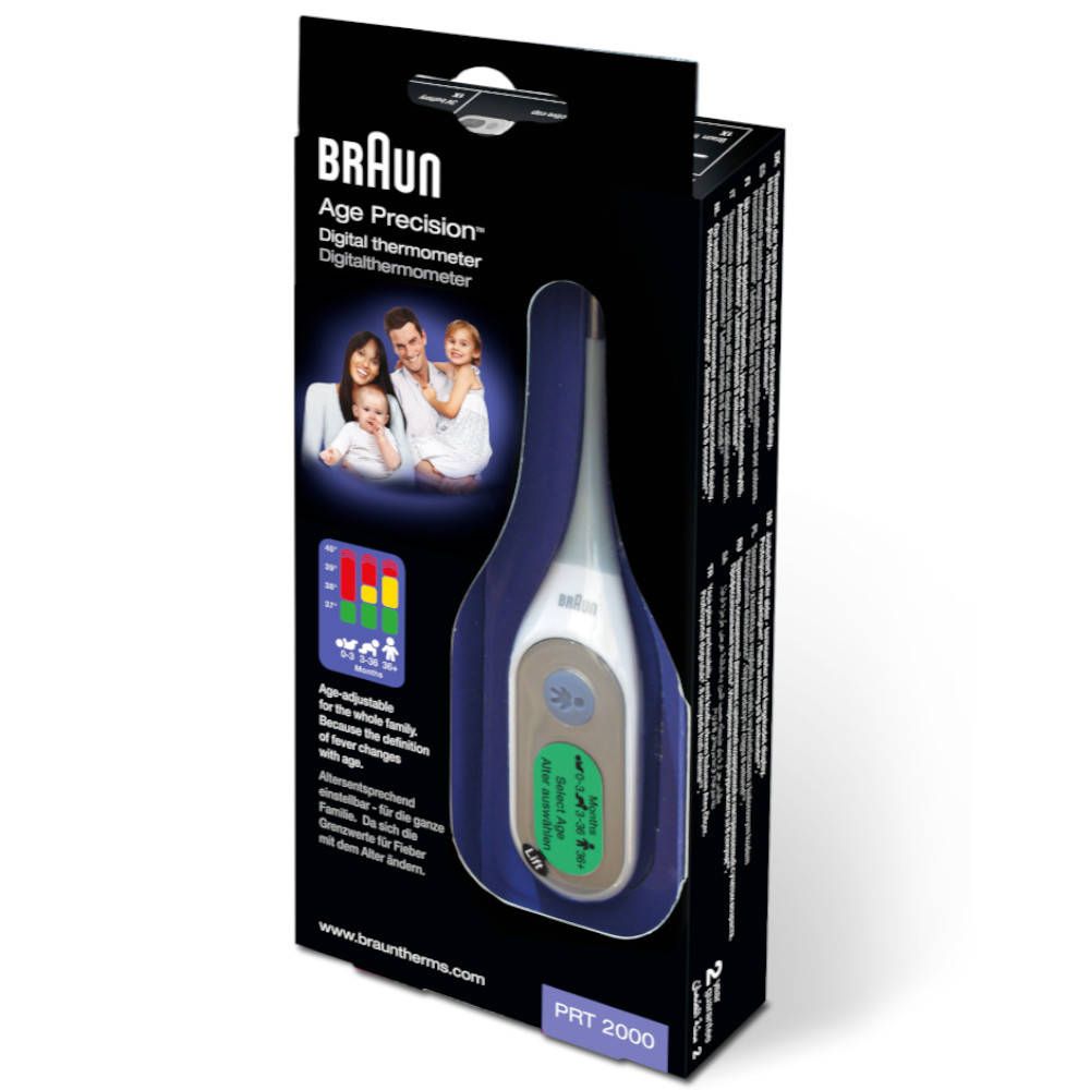 Braun Thermomètre Digital Prt2000 1 Pc(S) Enfants