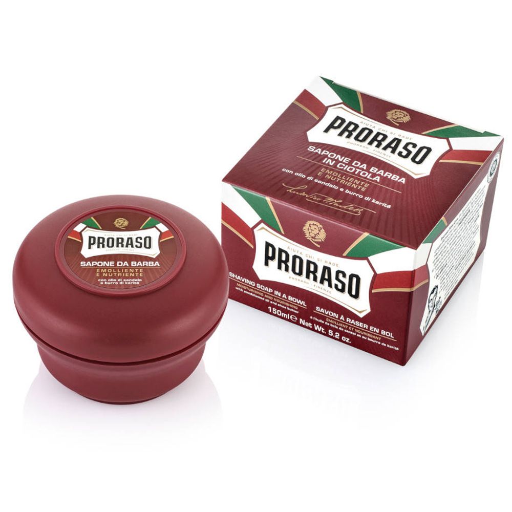 Proraso Savon À Raser En Bol Au Bois De Santal 150 Ml