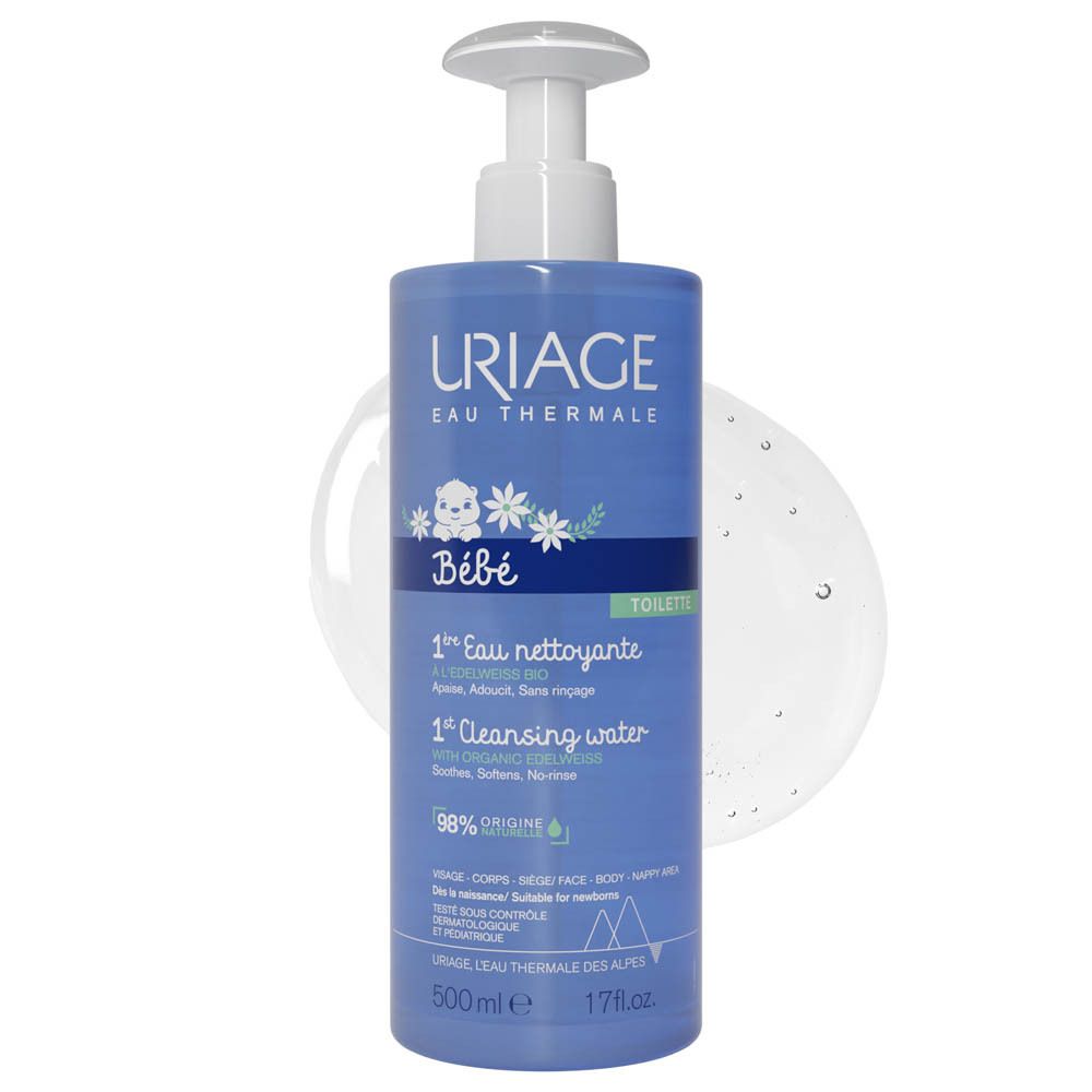 Uriage Baby 1St Eau Nettoyante Soins Corporels 500 Ml