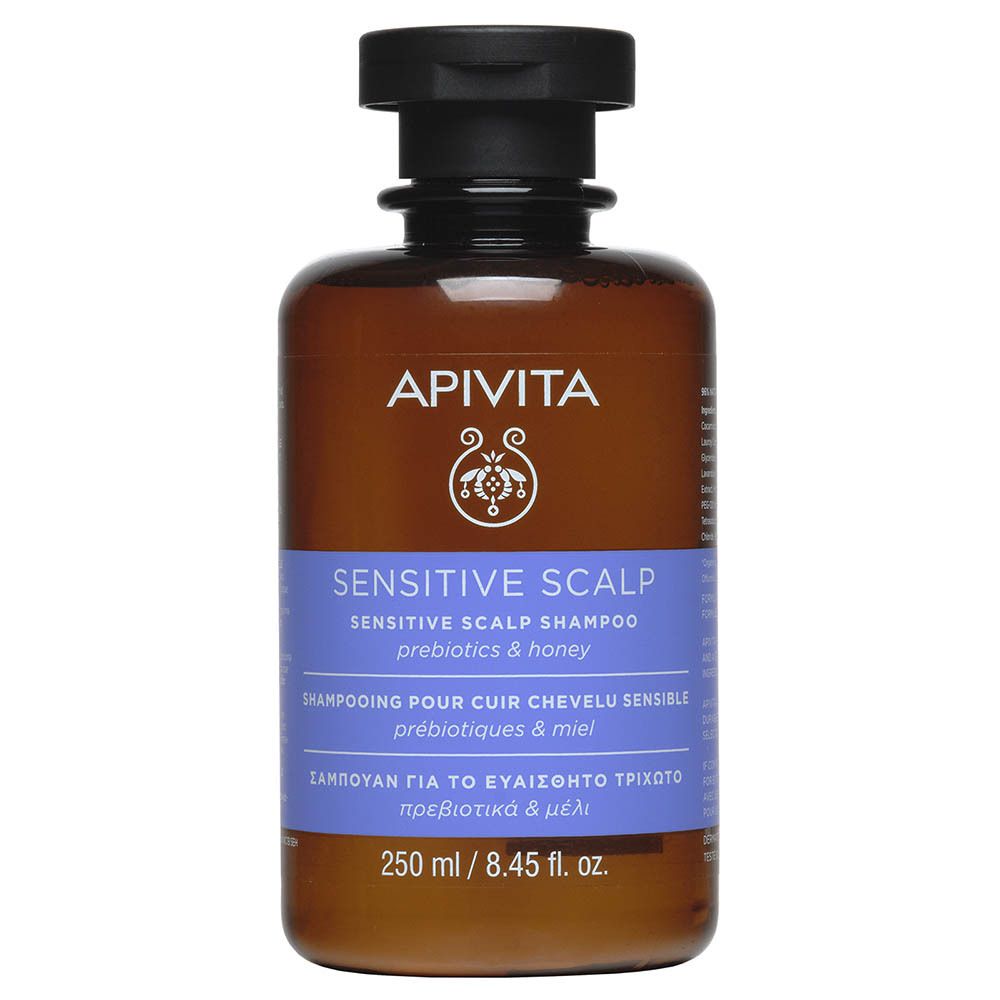 Apivita Sensitive Scalp Shampooing Pour Cuir Chevelu Sensible Lavande & Miel 250 Ml