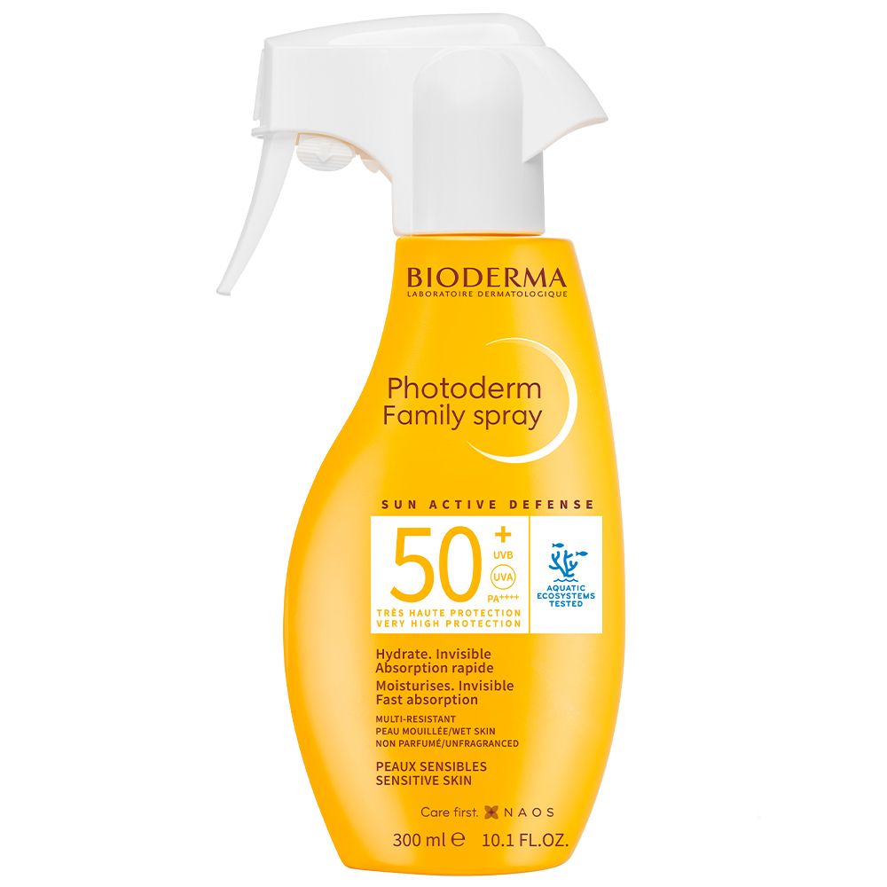 Bioderma Photoderm Family Spray Spf50+ Crème Pour La Peau 300 Ml