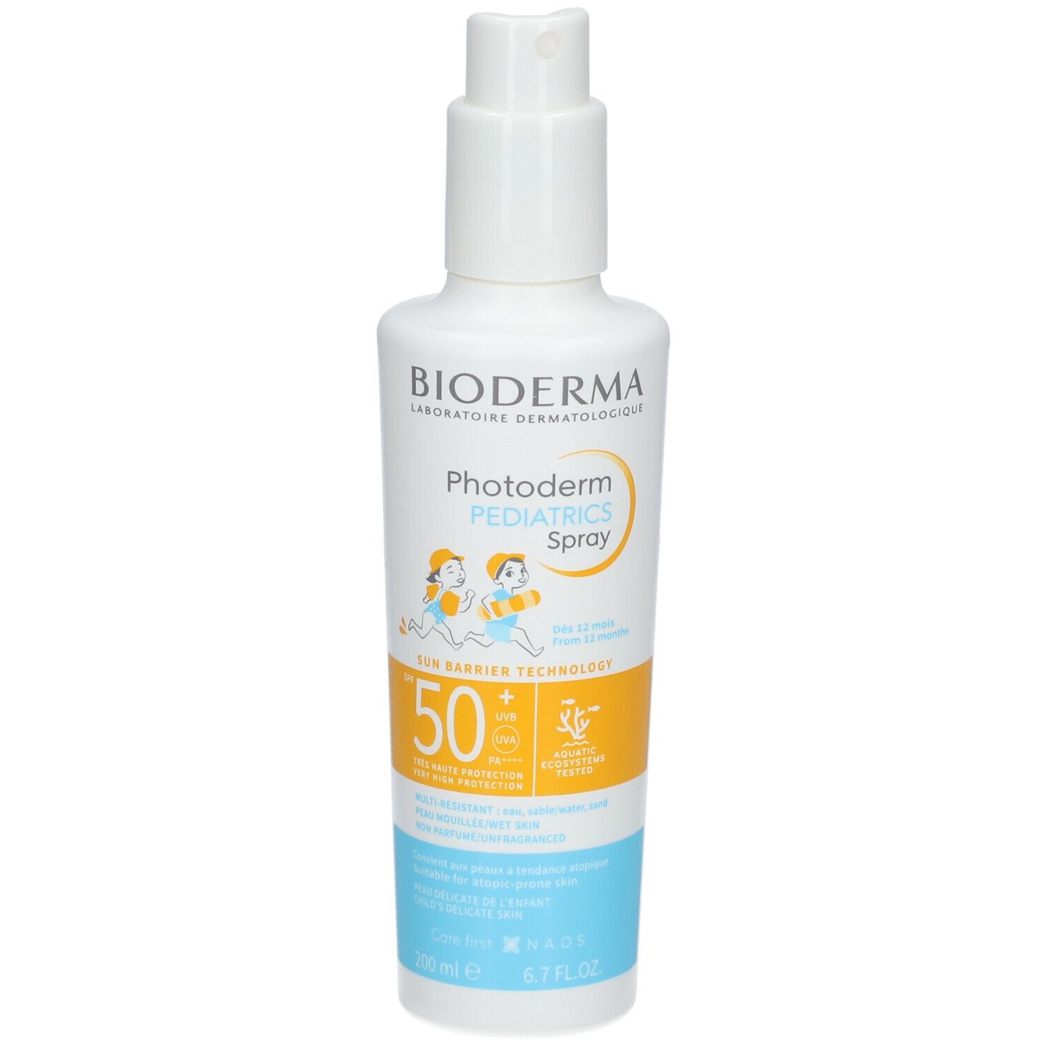 Bioderma Photoderm Pediatrics Spray Spf50+ 200 Ml Enfants