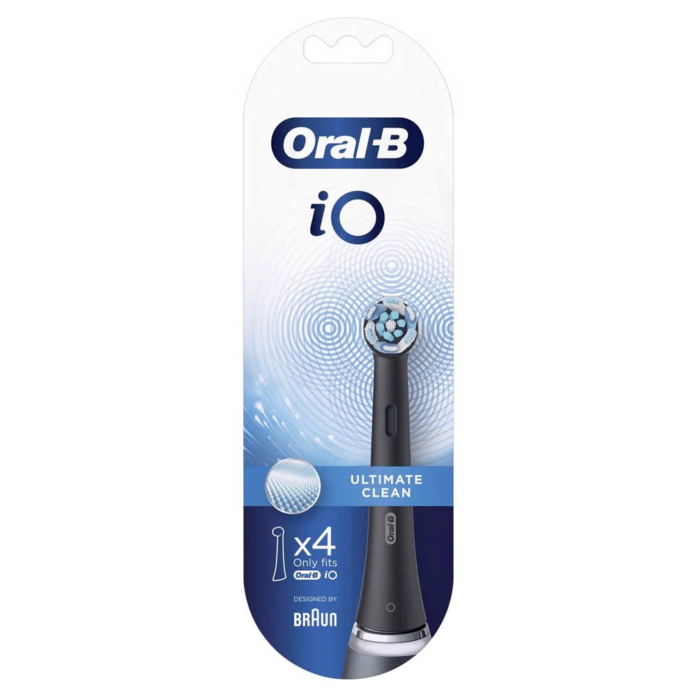 Oral-B Io Ultimate Clean Black 4 Brosse(S) À Dents Pc(S) - Image 1