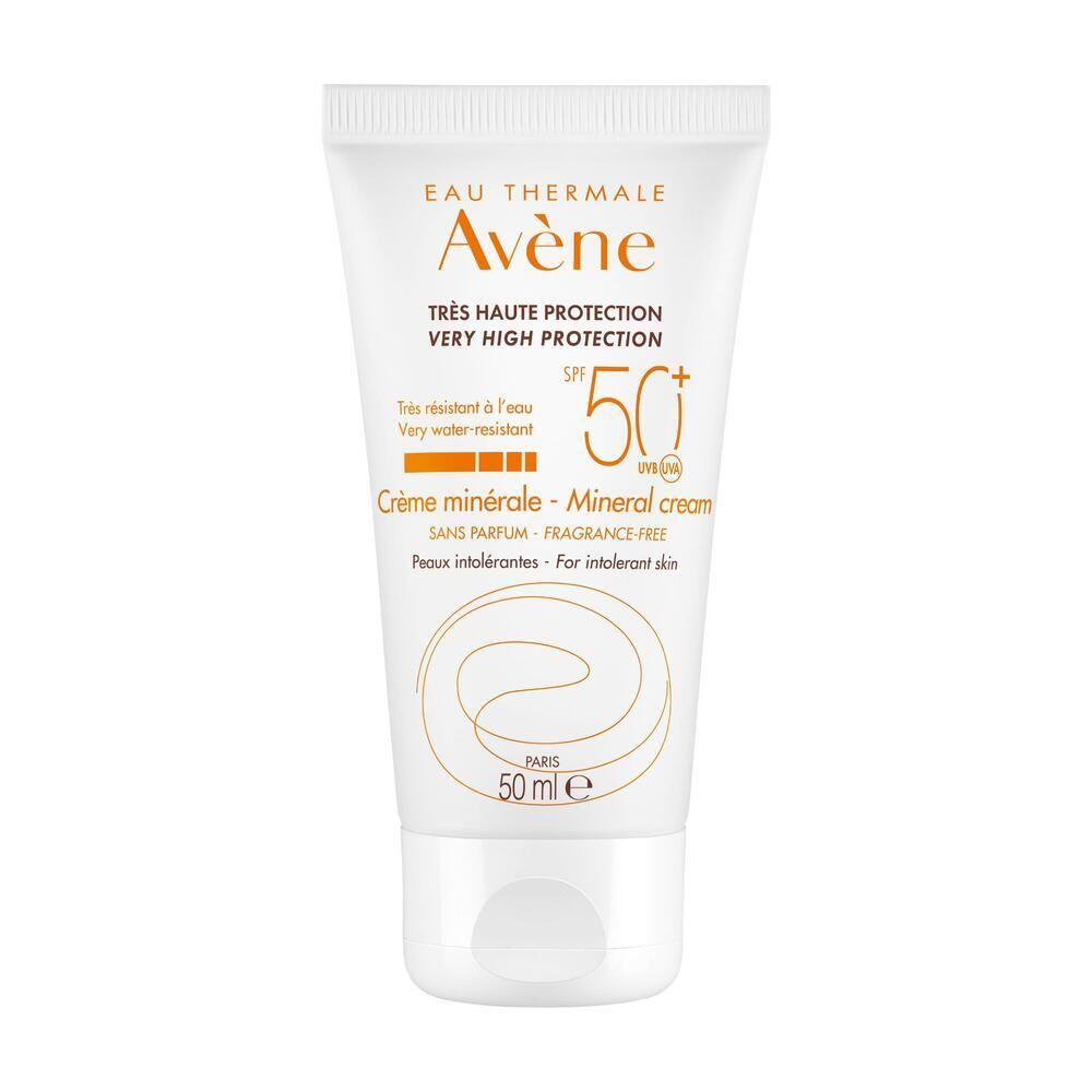 Avène Solaire Crème Minérale Spf 50+ Crème Protection 50 Ml