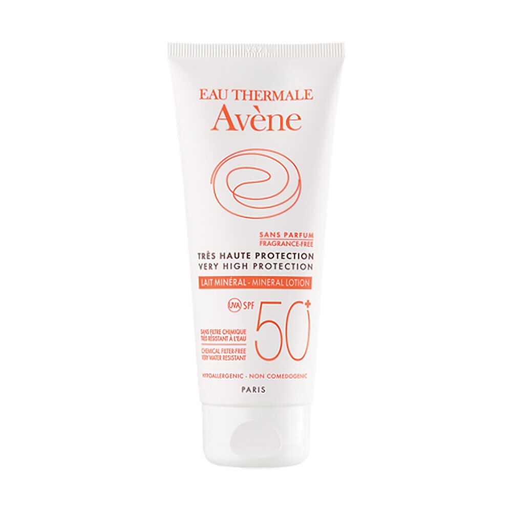 Avène Solaire Lait Minéral Spf 50+ Lait 100 Ml