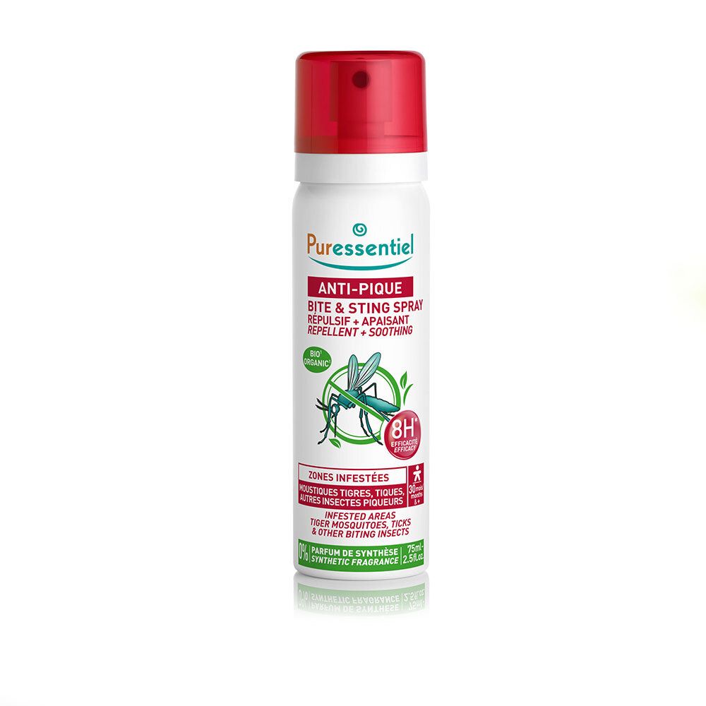 Puressentiel Spray Répulsif + Apaisant Anti-Pique 75 Ml Enfants