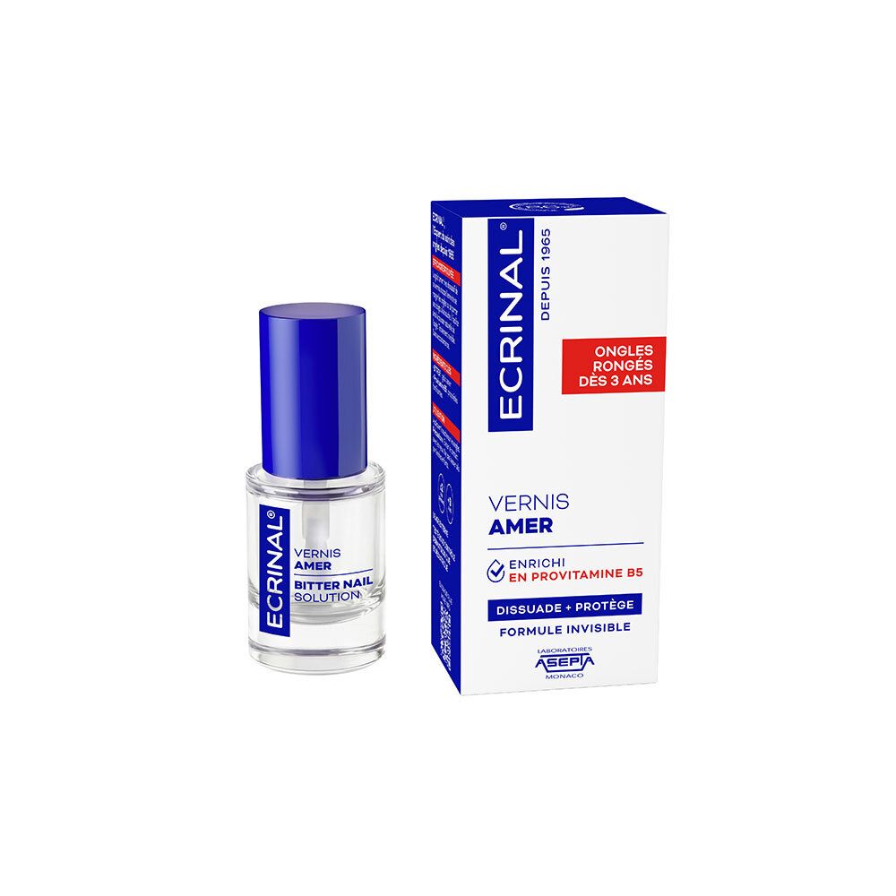 Ecrinal Asepta Ecrinal® Ongles Vernis Amer Vernis À Médicinal 10 Ml Enfants