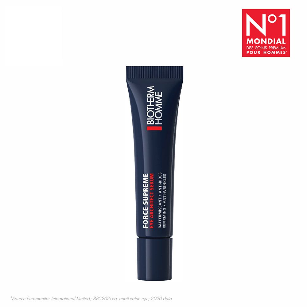 Biotherm Homme Force Supreme Eye Architect Serum Crème Ophtalmique 15 Ml