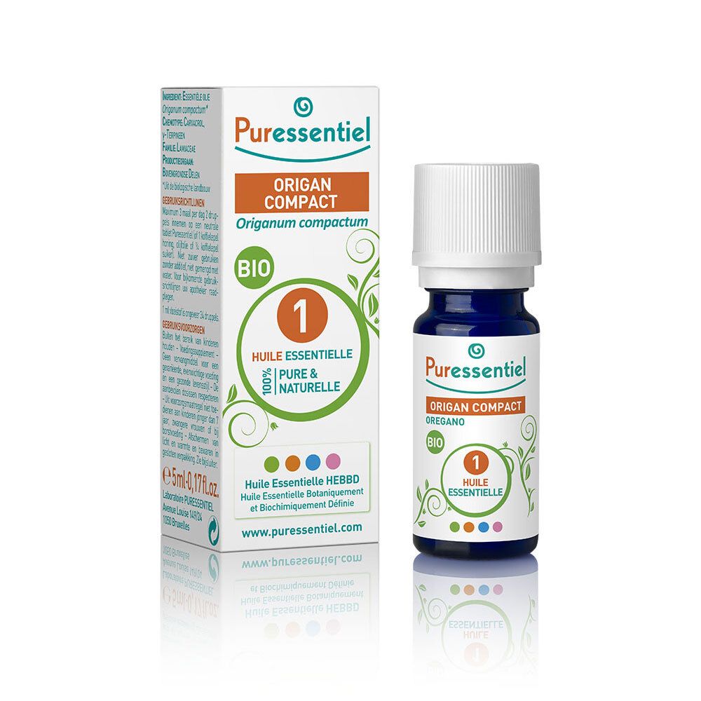 Puressentiel Huile Essentielle Origan Compact Bio 5 Ml Enfants