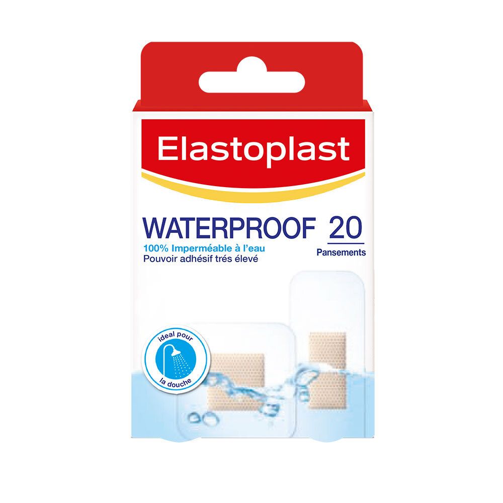 Elastoplast Aqua Protect Résistant À L'eau 20 Pansements Pansement(S) Pc(S)