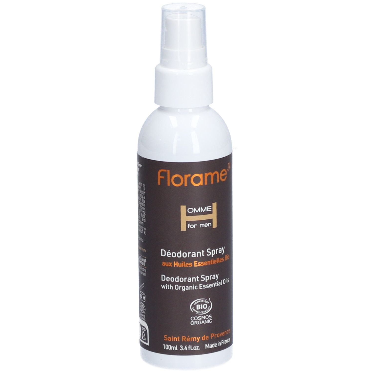 Florame Déodorant Homme Spray Liquide 100 Ml