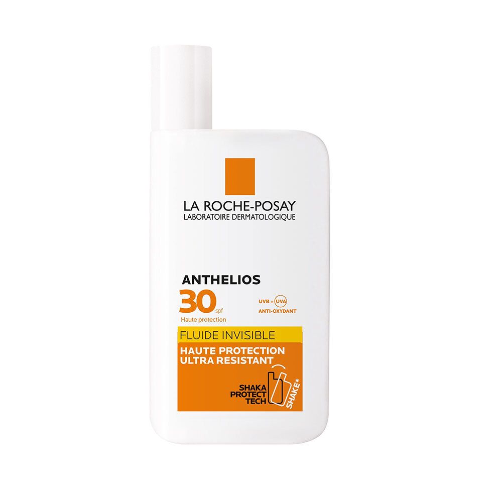 La Roche-Posay Anthelios Crème Solaire En Fluide Invisible Visage Spf30 Avec Parfum 50Ml Pour La Peau 50 Ml