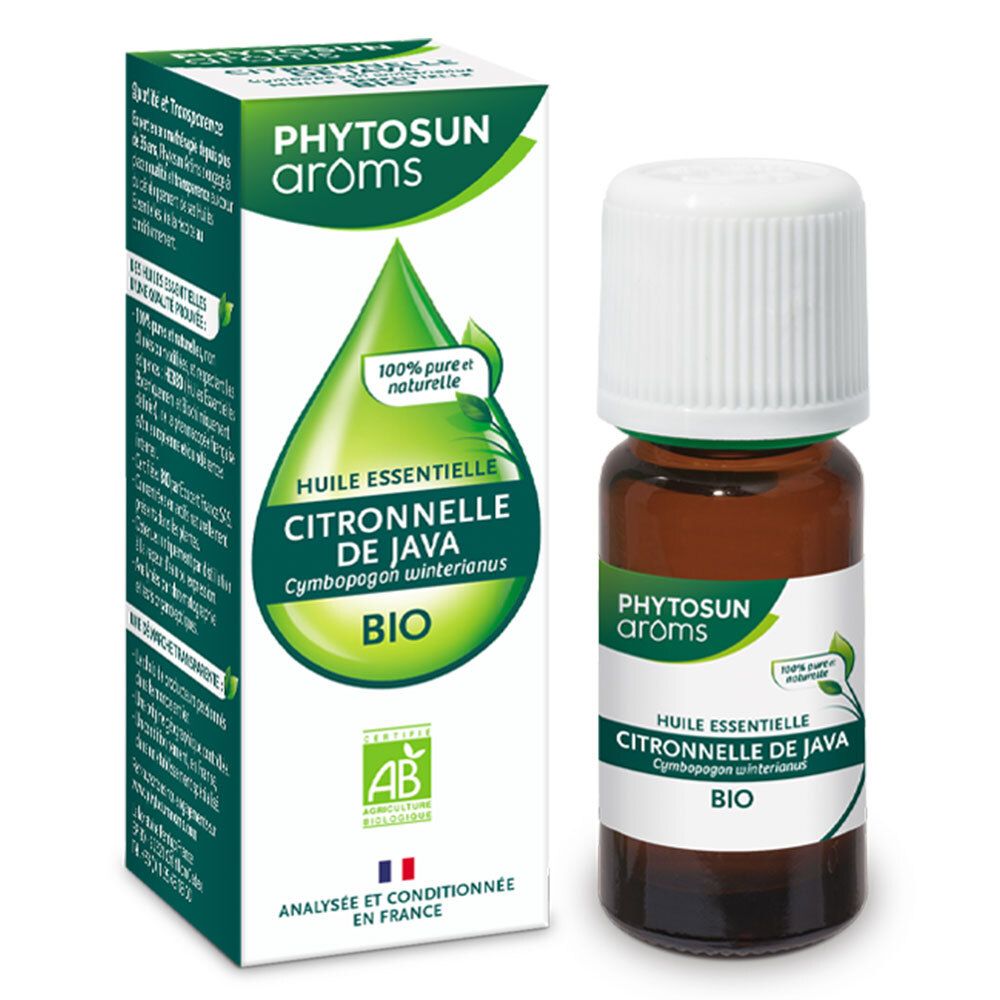 Phytosun Arôms Citronnelle De Java Huile Essentielle 10Ml - Image 2