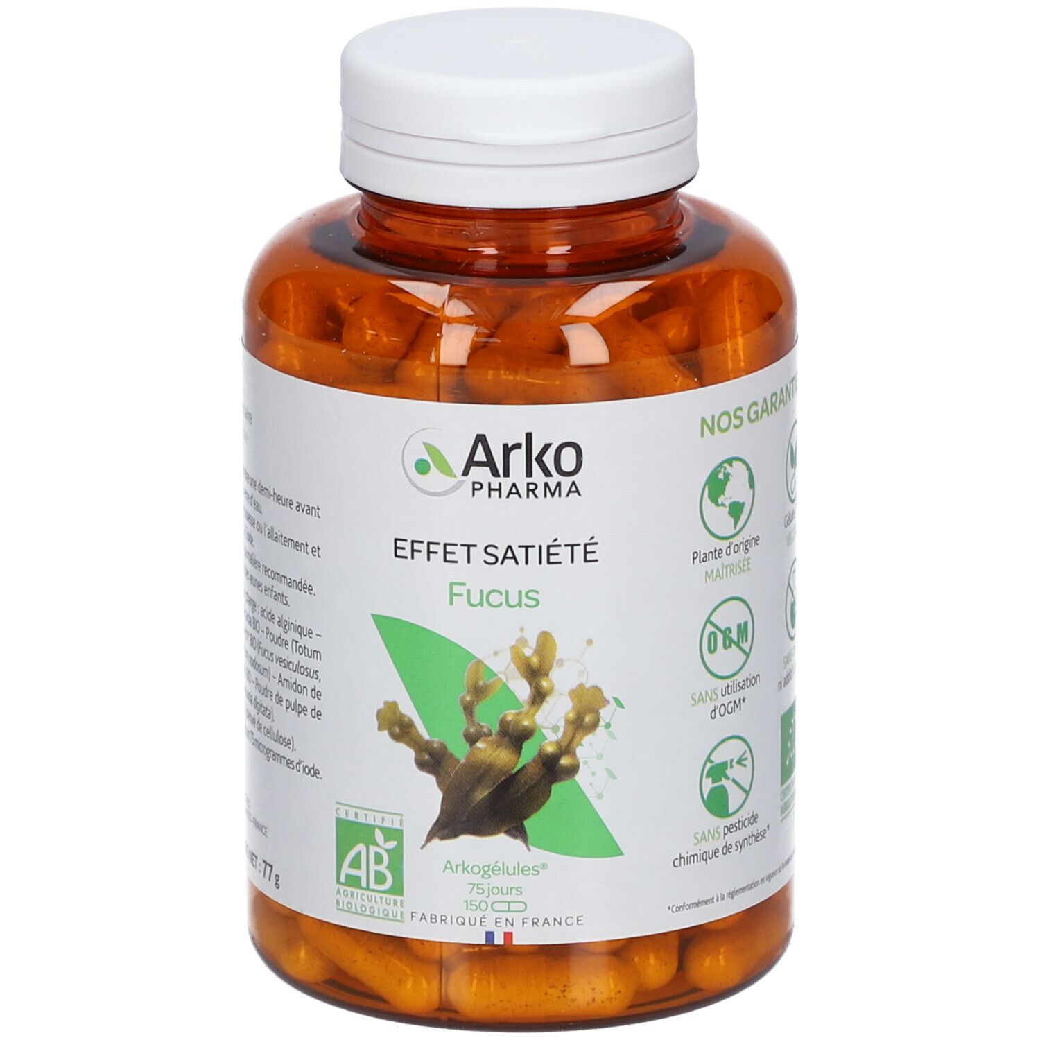 Arkogélules Arkopharma Fucus Bio Capsule(S) 150 Pc(S)