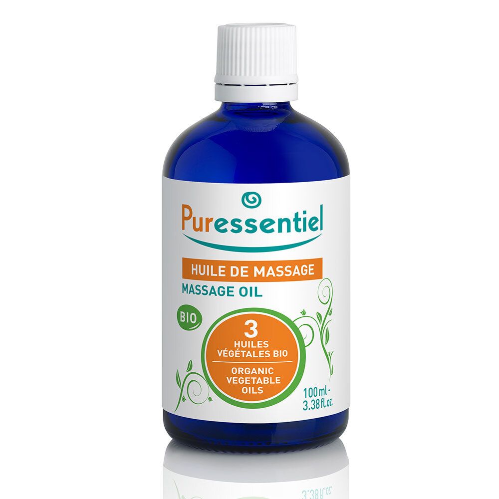 Puressentiel Huile De Massage Bio Aux 3 Huiles Végétales De 100 Ml Enfants