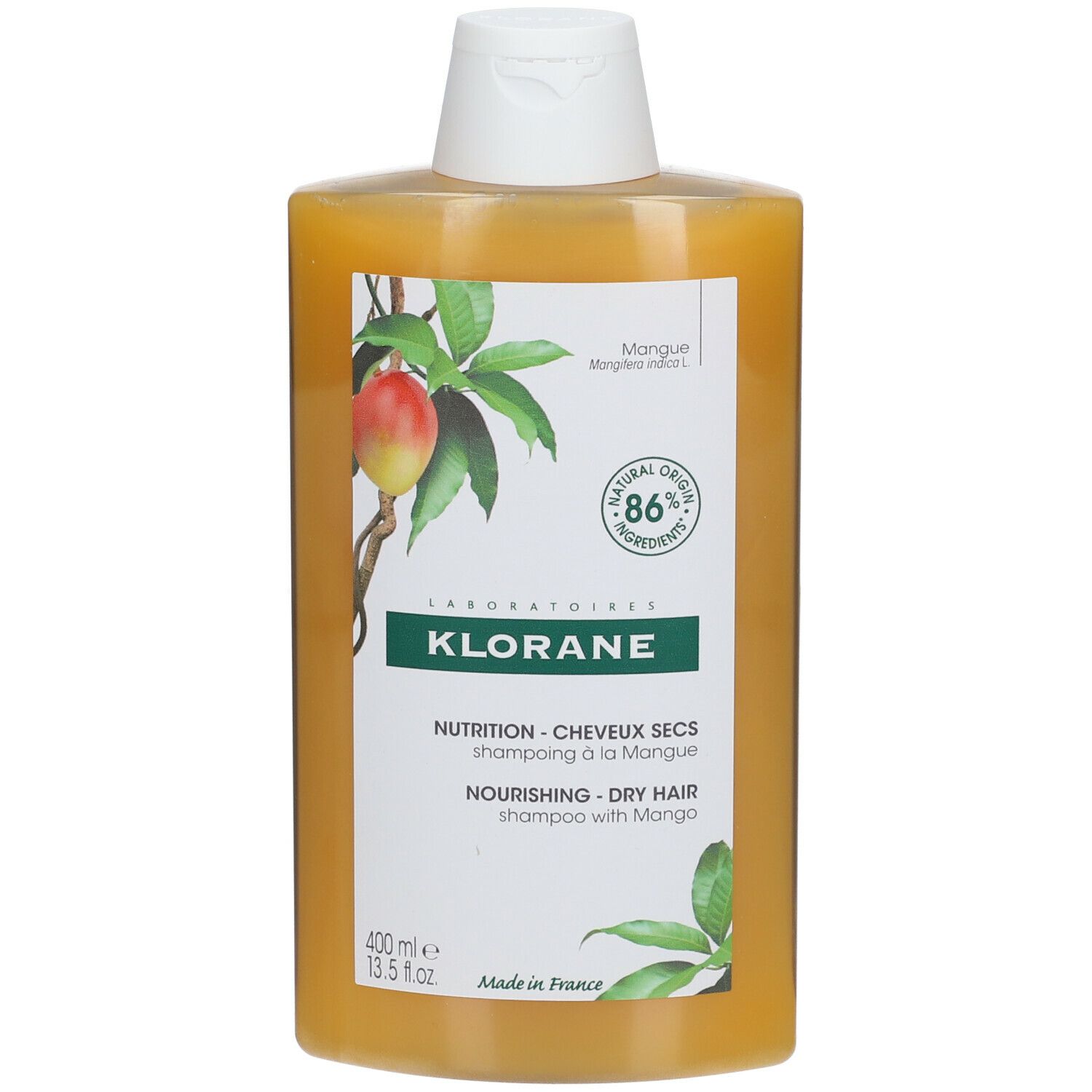 Klorane Shampoing À La Mangue Shampooing 400 Ml