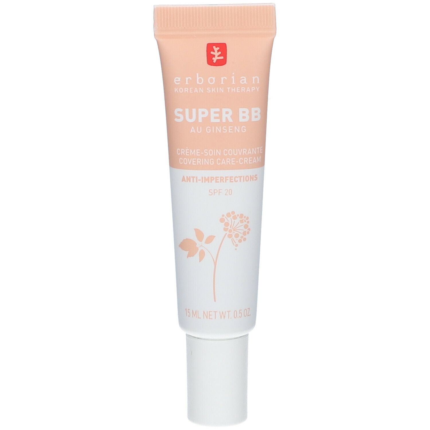 Erborian Super Bb Crème Au Ginseng Clair De Jour 15 Ml