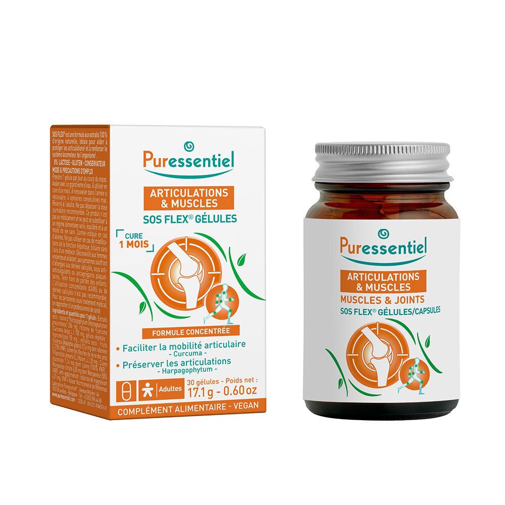 Puressentiel Articulations & Muscles Sos Flex® Gélules Capsule(S) 30 Pc(S)