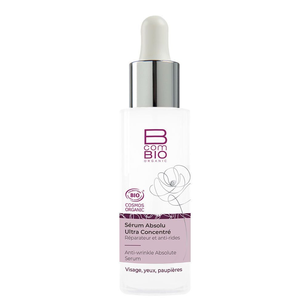 Bcombio Sérum Absolu Ultra Concentré Visage, Yeux Et Paupières Bio 30 Ml - Image 3