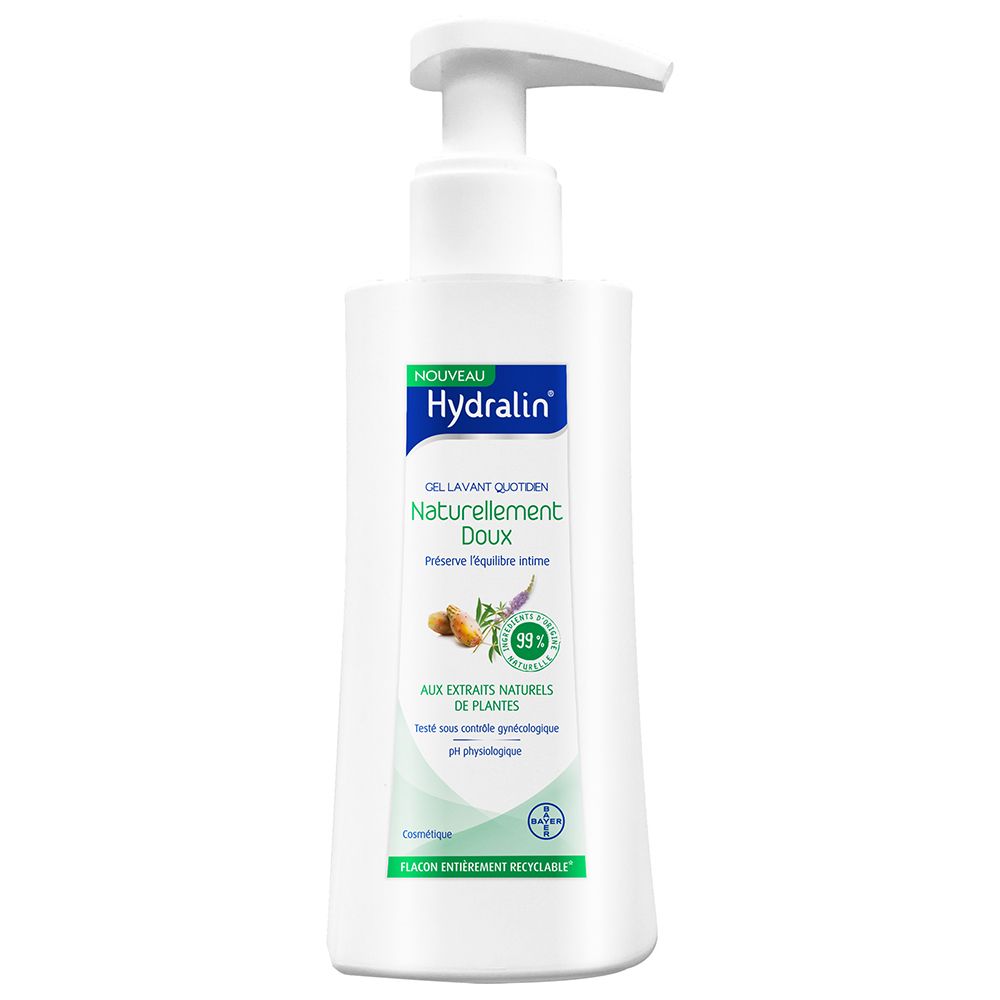 Hydralin Naturellement Doux Gel Lavant Equilibre Intime Douche 200 Ml - Image 1