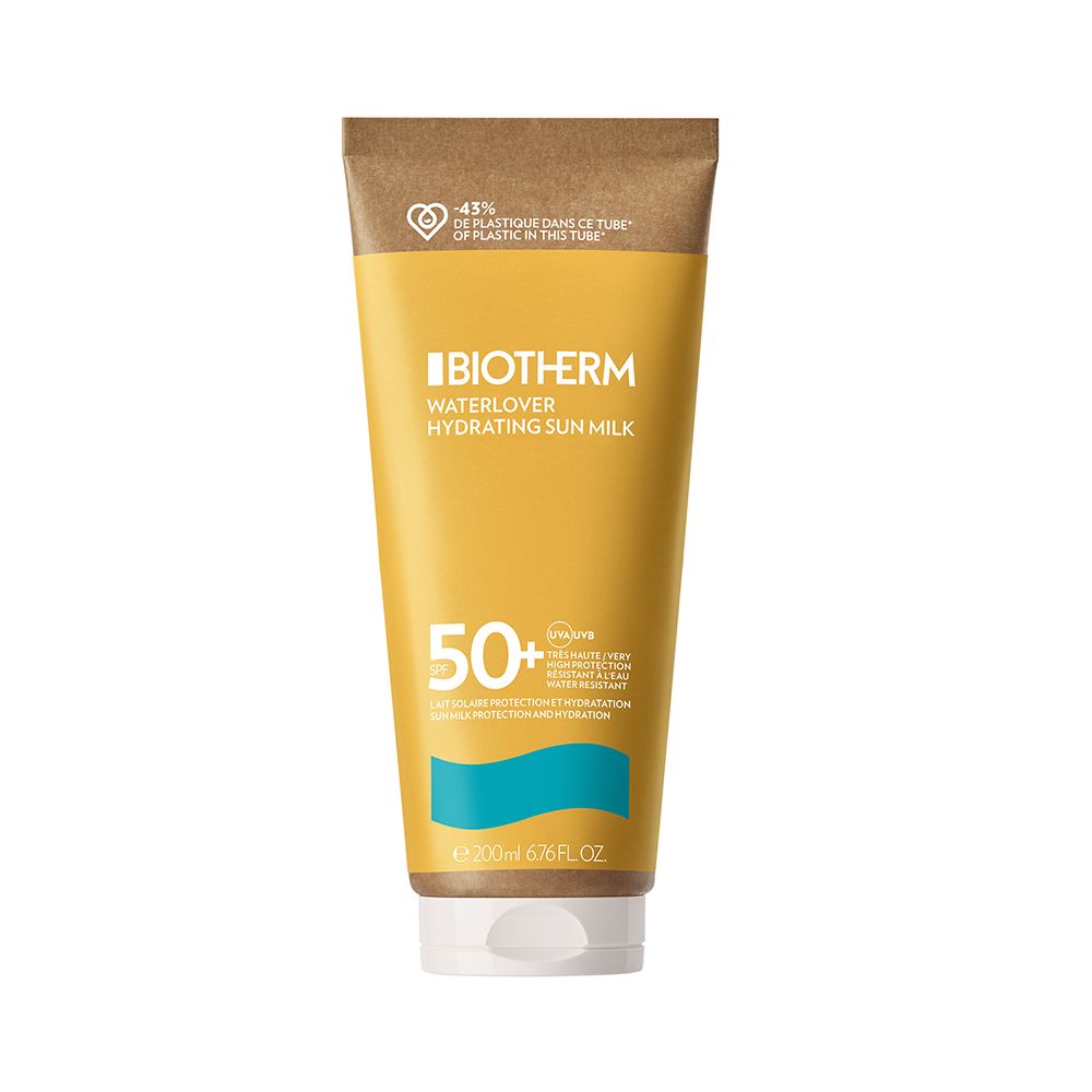 Biotherm Waterlover Lait Solaire Hydratant Crème Protection Solaire 200 Ml
