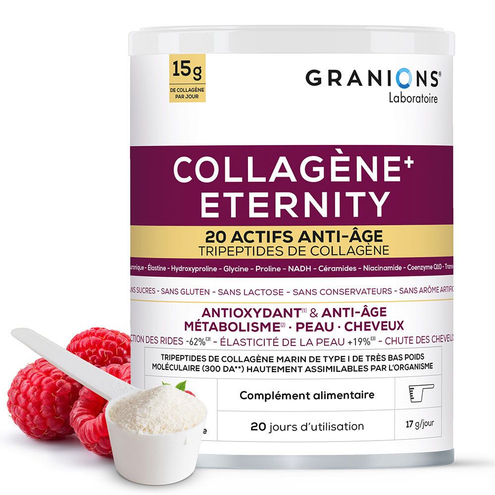 Granions Collagène+ Éternity Poudre Pour La Préparation D'une Solution 260 G Enfants
