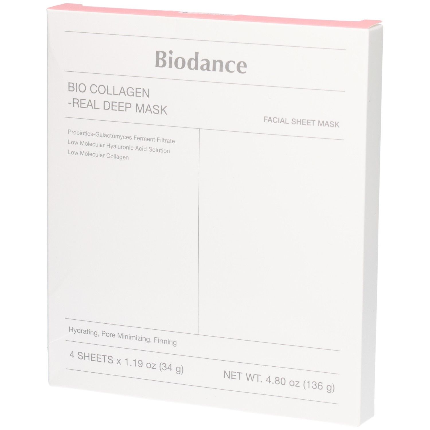 Biodance Bio-Collagen Real Deep Intense Moisturising And Firming Mask Set, 4 Pièces, - Image 4