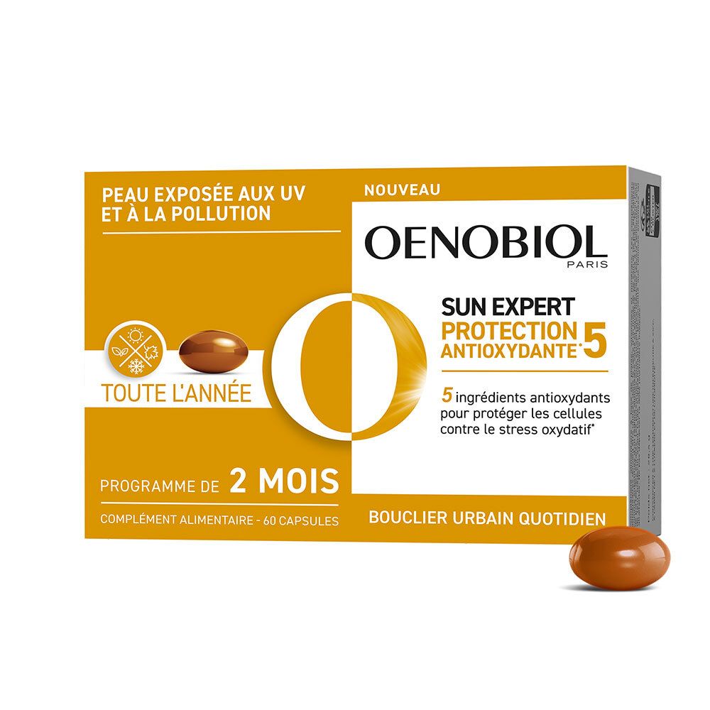 Pdmtobemaintained Oenobiol – Sun Expert Protection Antioxydante 5 Capsule(S) 60 Pc(S)