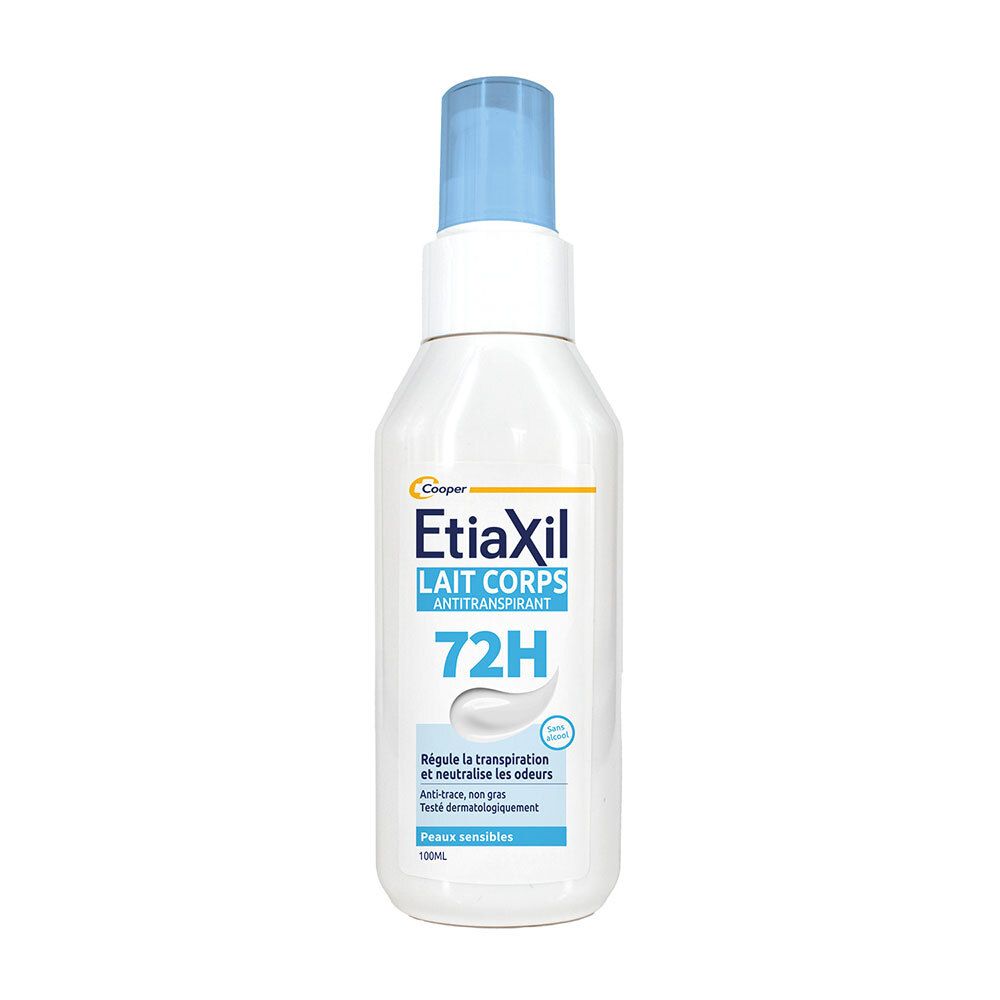 Etiaxil Anti-Transpirant Lait Corporel Protection 72H 100 Ml Enfants