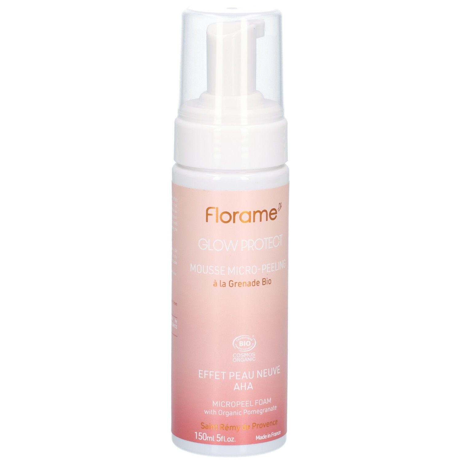 Florame Glow Protect Mousse Micro-Peeling Bio 150 Ml - Image 3